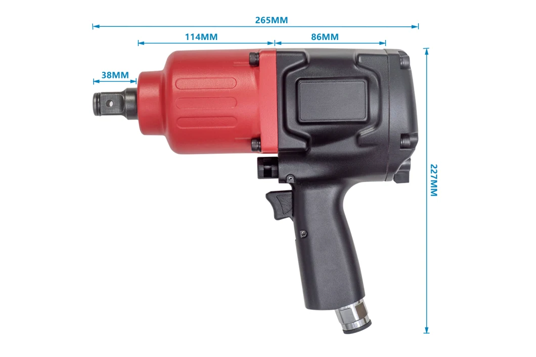 As ferramentas pneumáticas de 3/4 de polegada com a estrutura do martelo de Pinless, saída alta do torque e equilíbrio, de pouco peso mas duráveis, podem ser amplamente utilizadas no conjunto dos carros