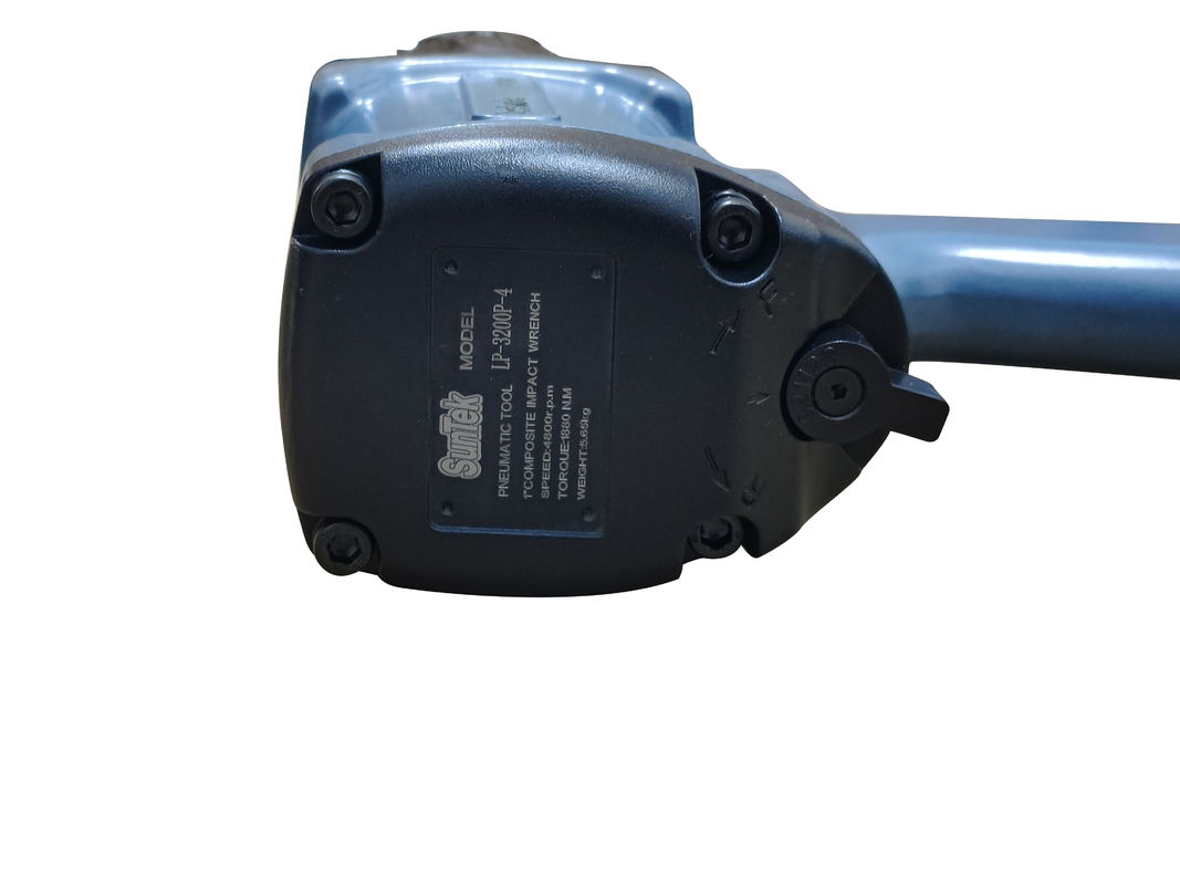 6000rpm 1/2 pneumático central na chave de impacto do ar para o carro com tampa de borracha