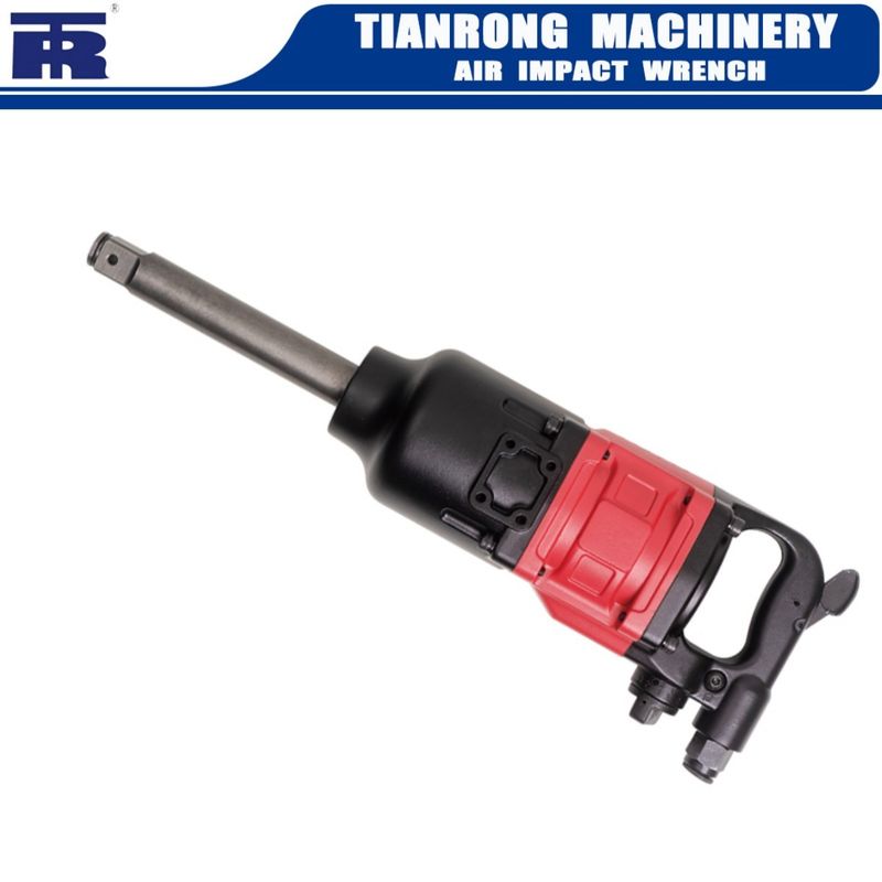 3000 N.M. Torque 1 polegada chave de impacto de ar personalizada Disponível 6 ou 8 polegadas comprimento de bigorna