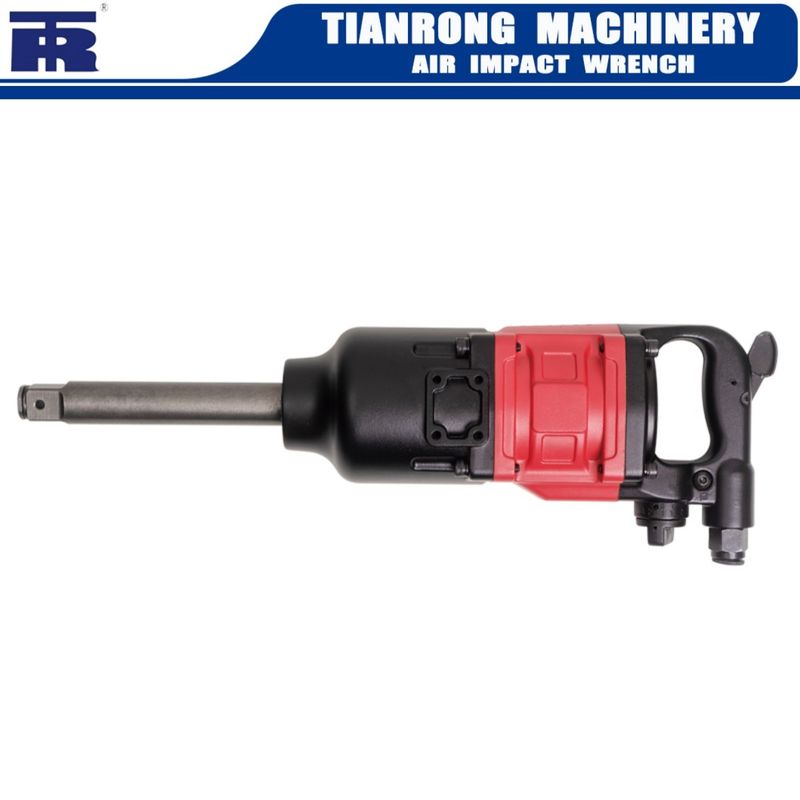 3000 N.M. Torque 1 polegada chave de impacto de ar personalizada Disponível 6 ou 8 polegadas comprimento de bigorna