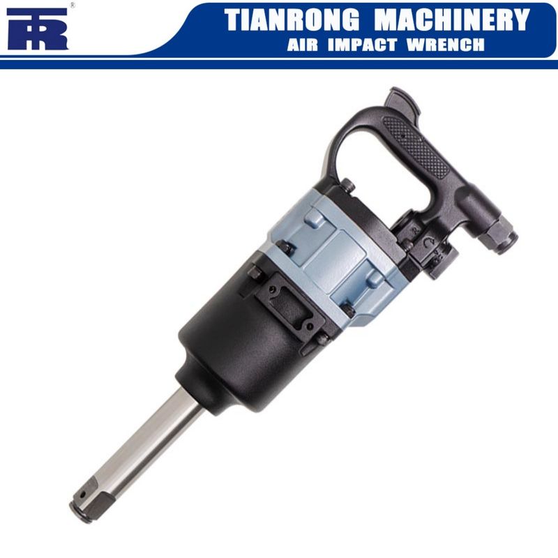 4200rpm chave de impacto pneumática 1 polegada com 1,5/3/4/6/8 polegadas comprimento de bigorna