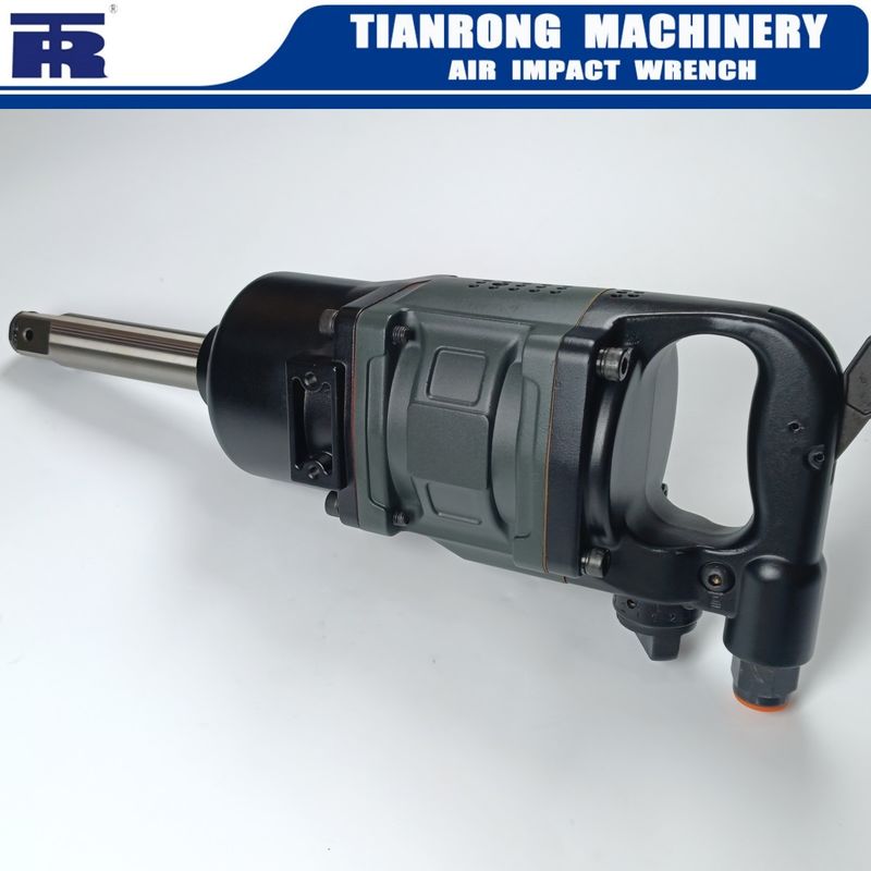 Ligeira chave de impacto de 1 polegada martelo duplo 3500nm torque máximo 6/8 polegadas comprimento da bigorna