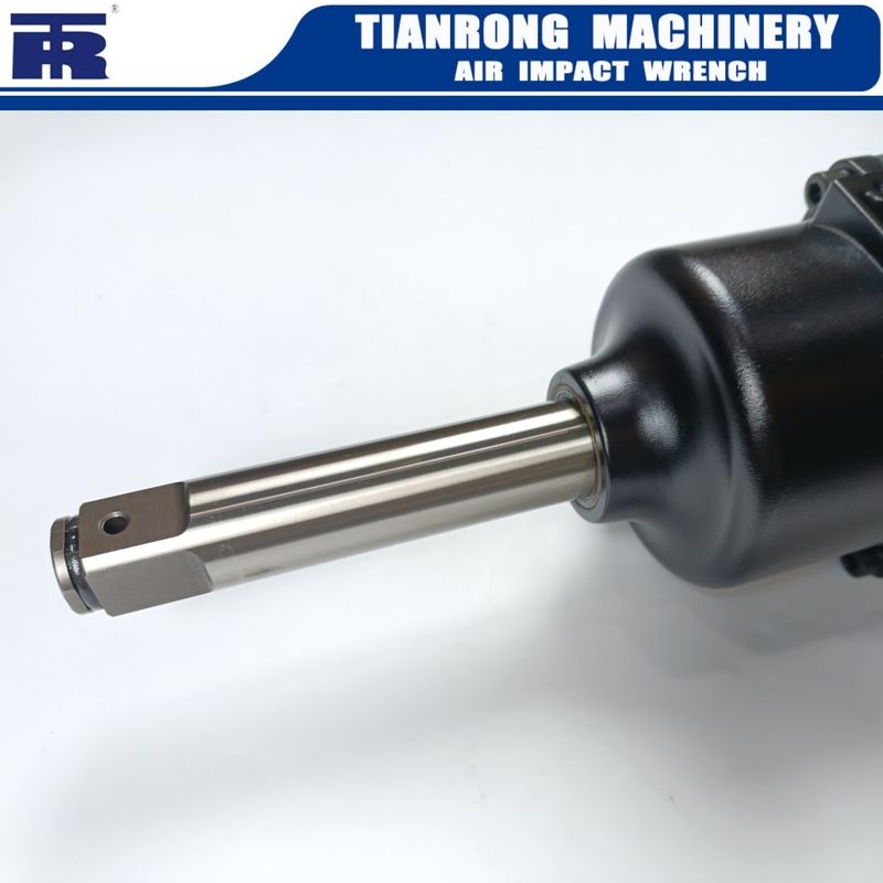 Ligeira chave de impacto de 1 polegada martelo duplo 3500nm torque máximo 6/8 polegadas comprimento da bigorna